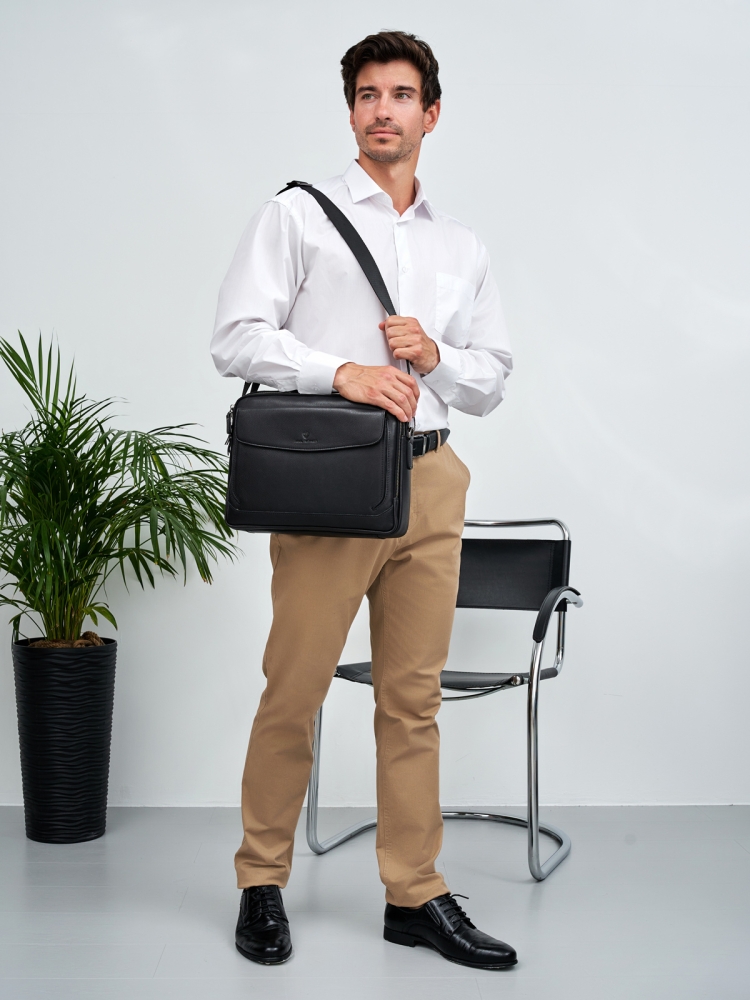 Кожаная деловая сумка для документов Paul Rayner 1943537-2