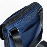 ALPHA Y02 blue Деловая сумка через плечо-5