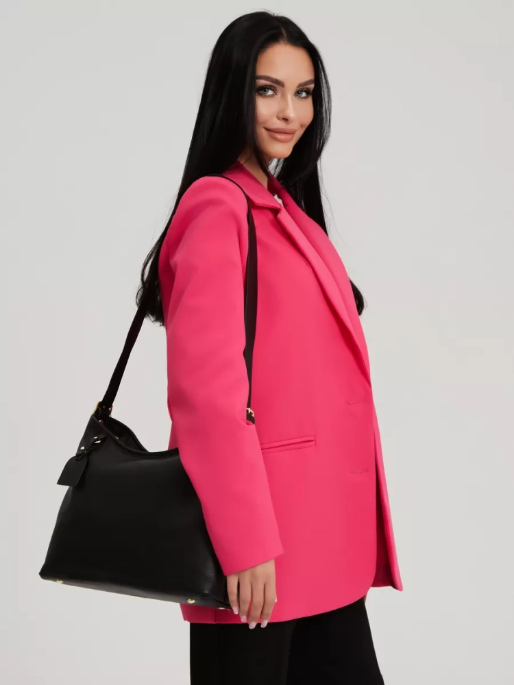 Сумка женская шоппер Paul Rayner black 8214