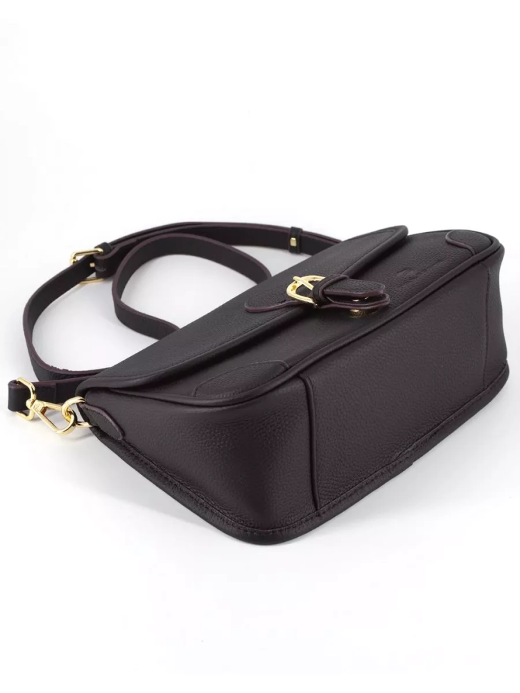 Женская кожаная сумка Paul Rayner black 6333