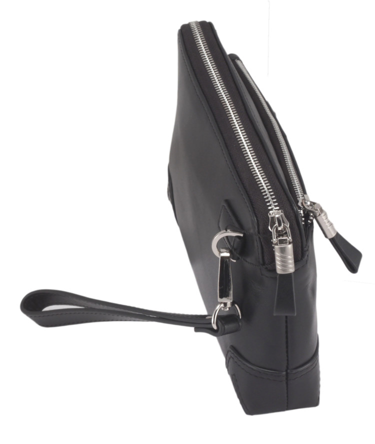 Мужской клатч на молнии Paul Rayner 0357269-10 черный/black _4900