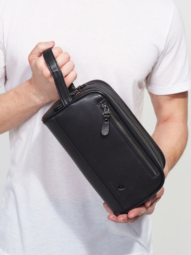 Несессер мужской кожаный Paul Rayner