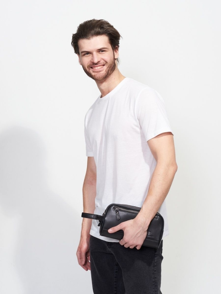 Несессер мужской кожаный Paul Rayner