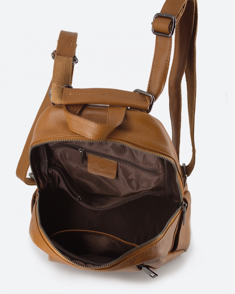 Рюкзак женский коричневый Paul Rayner Wendy brown 1048