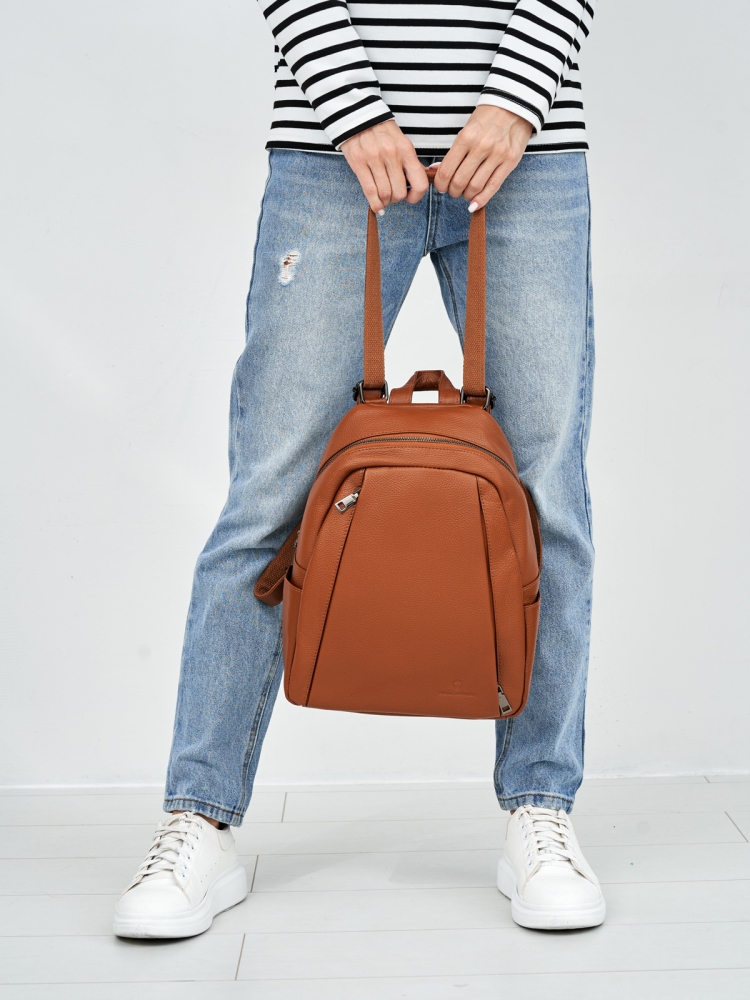 Рюкзак женский коричневый Paul Rayner Wendy brown 1048