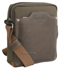 Коричневая сумка IP Collection 80110-5-101gray 