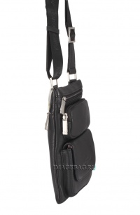 Мужская кожаная сумка Giorgio Armani