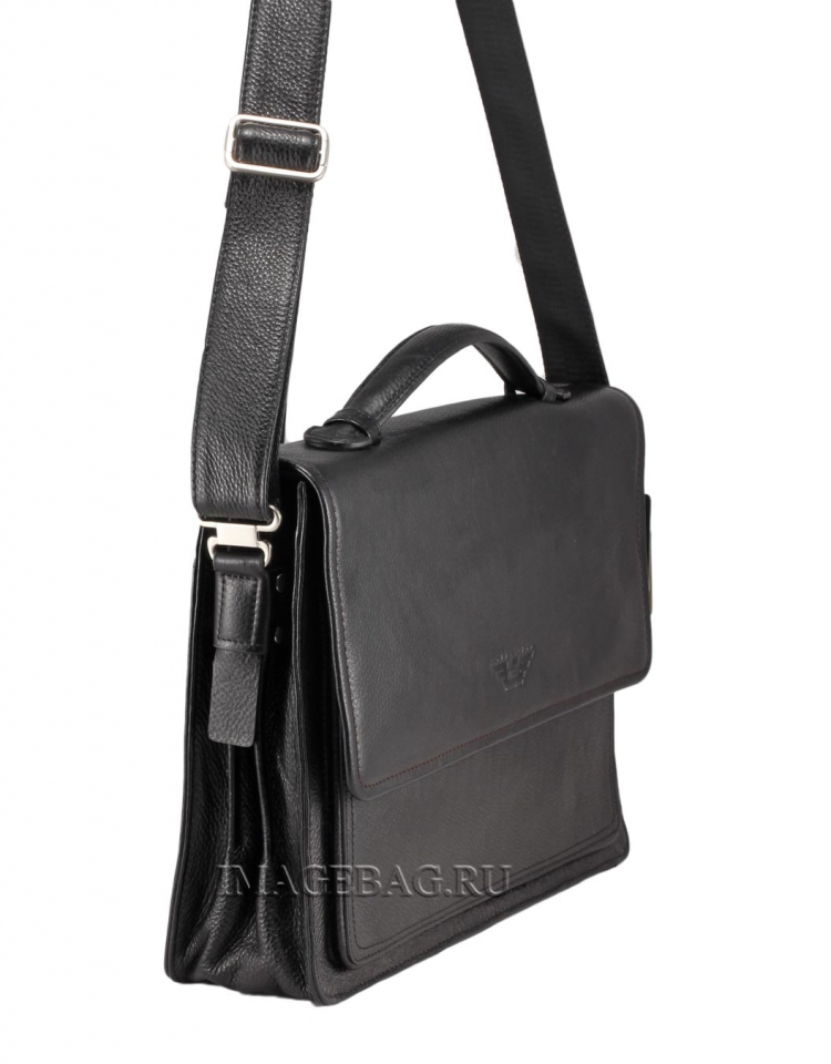 Деловая мужская сумка через плечо IP Collection 3593  