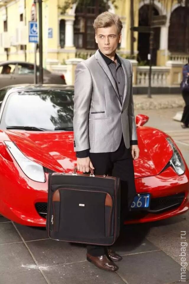 Коричневый портплед дорожный HELEN SHIRLEY brown 