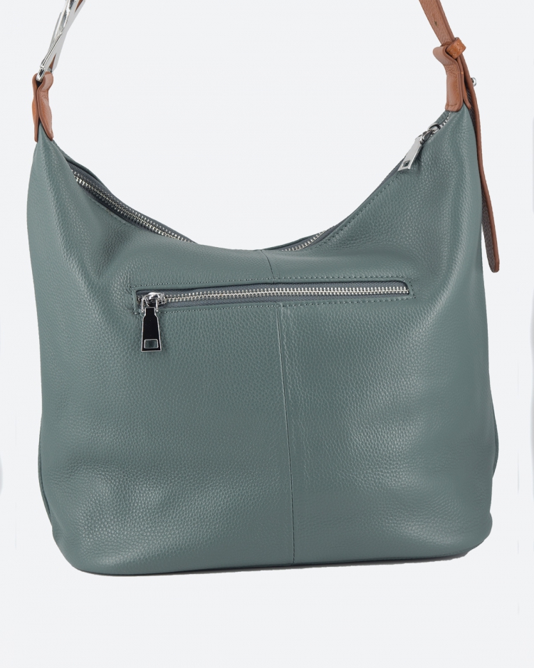 Сумка женская хобо Paul Rayner blue-green