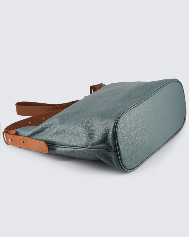 Сумка женская хобо Paul Rayner blue-green