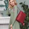 Женский рюкзак городской красный Paul Rayner red 1071