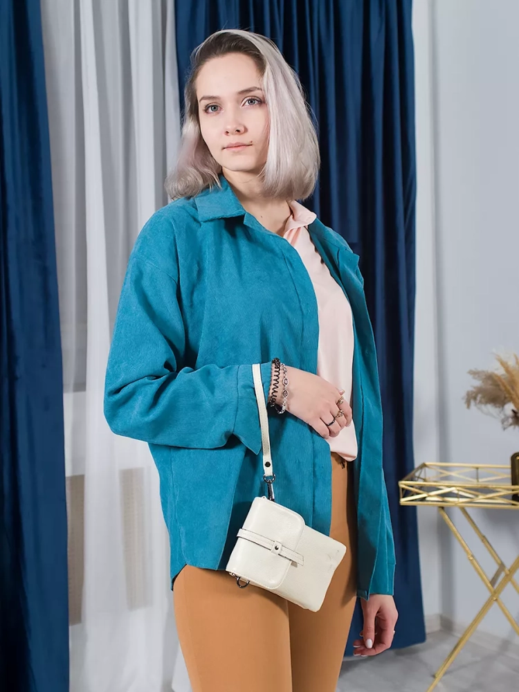 Женская сумка планшет Paul Rayner beige бежевая 8056