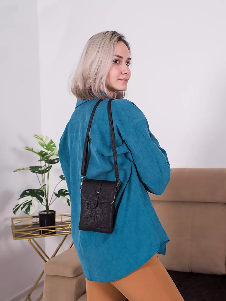 Женская сумка планшет Paul Rayner черная black 8056