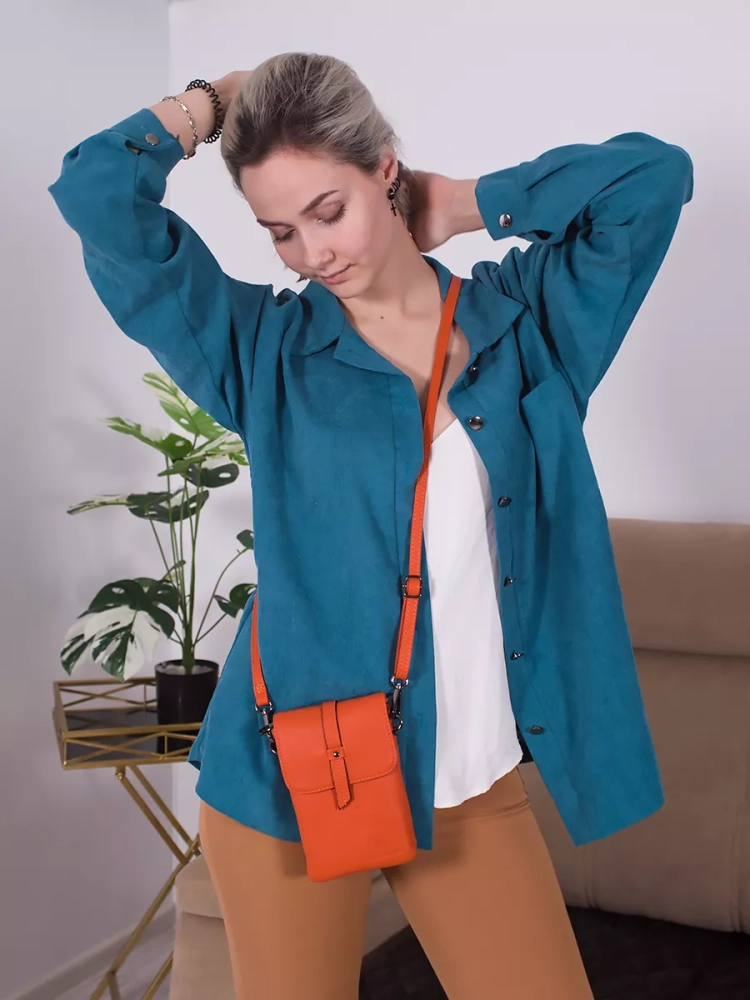 Женская сумка планшет Paul Rayner orange 8056