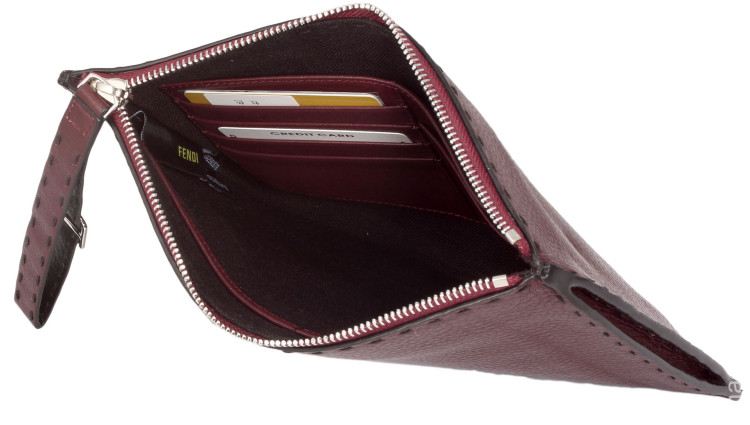 Папка кожаная для документов Fendi 399650A-60FD-60FD9016