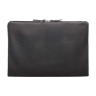Черная кожаная папка для документов Glenwood Black