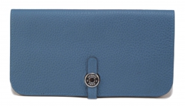 Кошелёк Hermes blue 535 HE