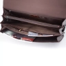 Деловой мужской кожаный портфель для документов и ноутбука с кодовым замком Paul Rayner 1-9504-1