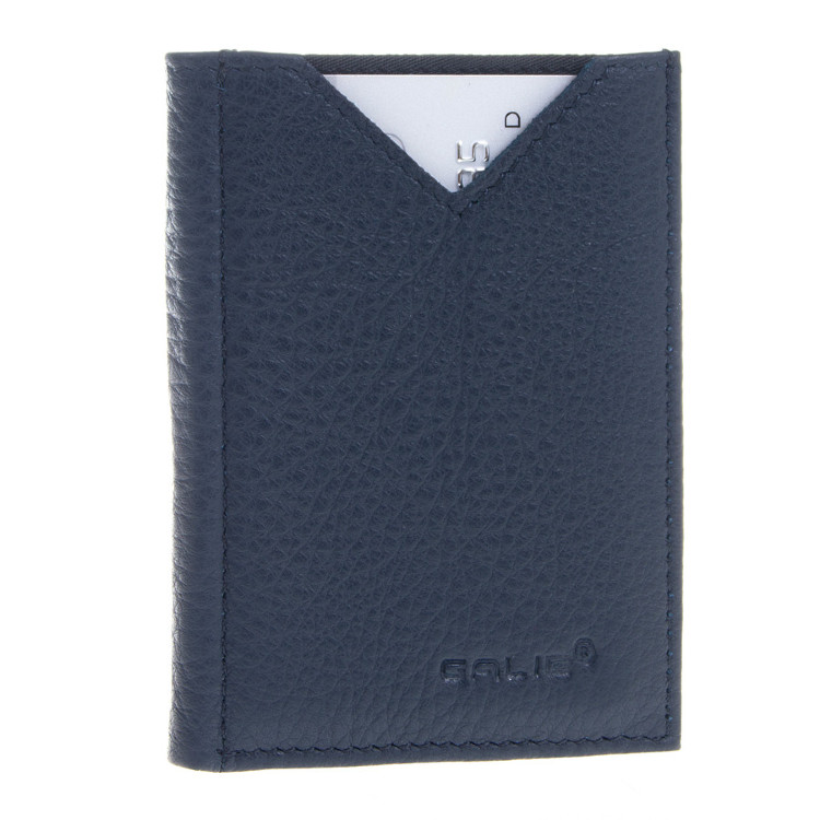 Визитница кожаная Galib 11M001R-1-BLUE