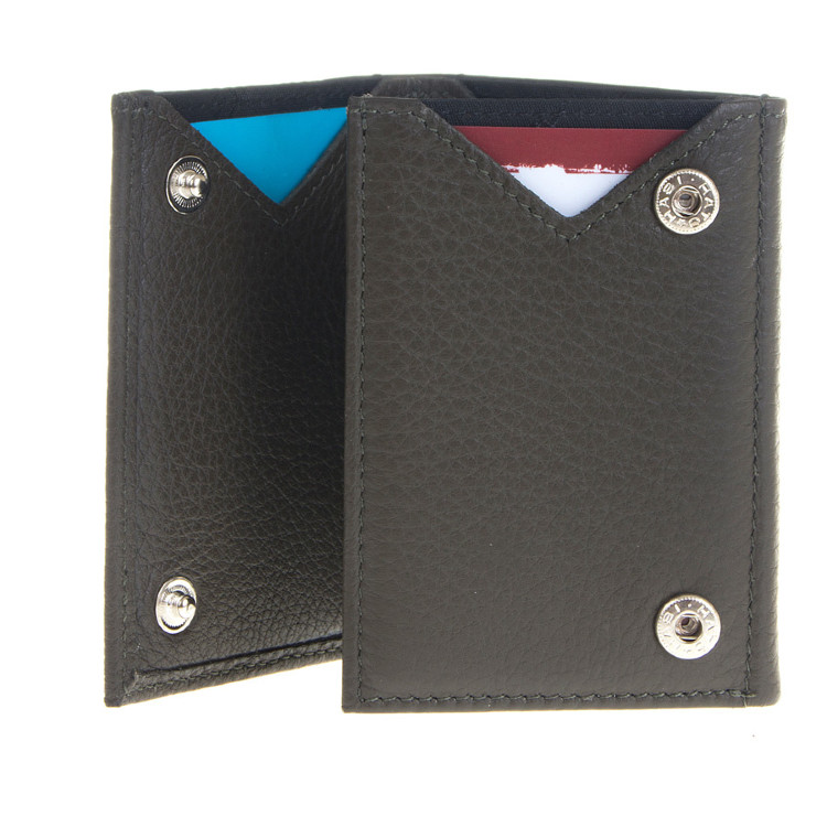 Визитница кожаная Galib 11M001A1-1-DK.GREEN