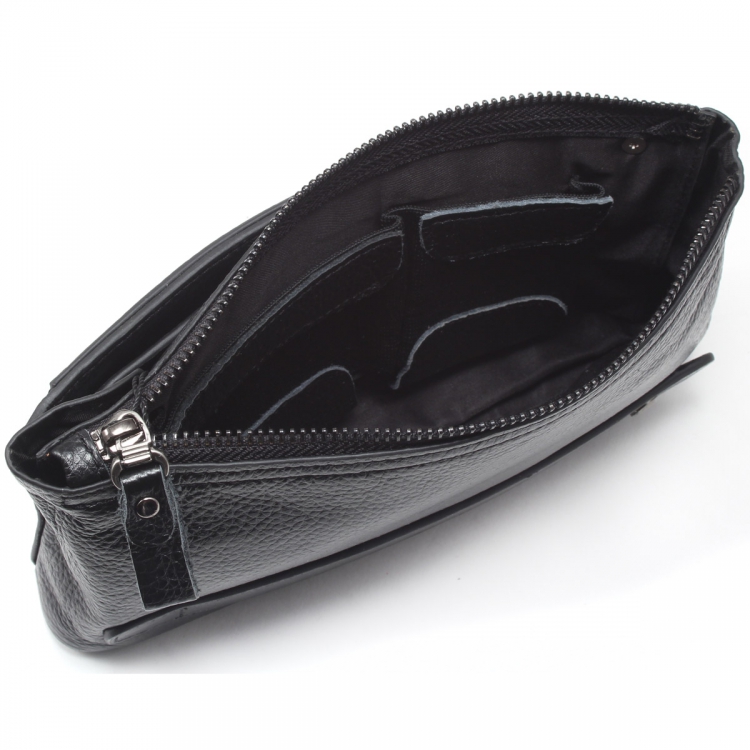 Компактный мужской клатч кожаный IP Collection