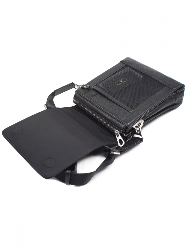 Мужская сумка-планшет черная Paul Rayner 00312081-6