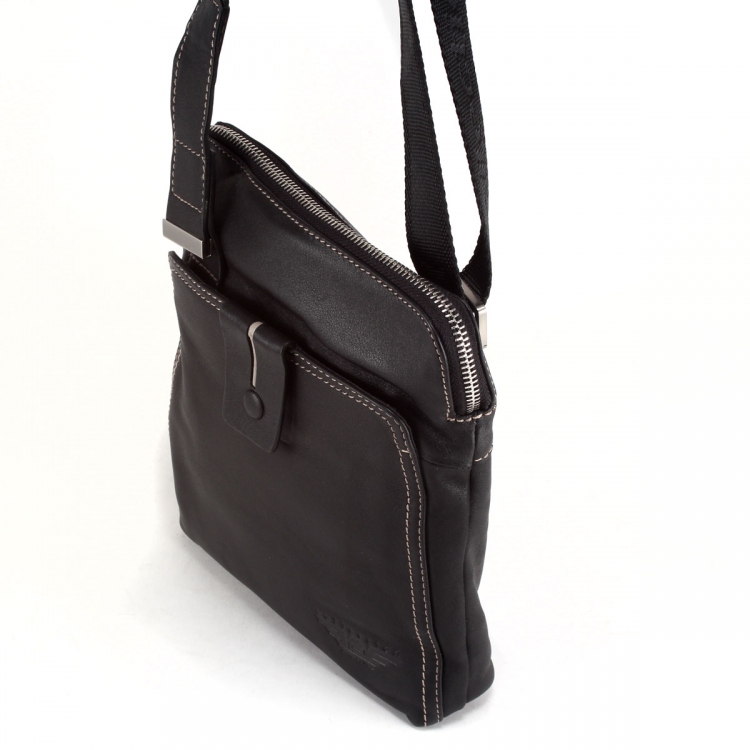 Кожаная мужская сумка через плечо IP Collection 1962-01