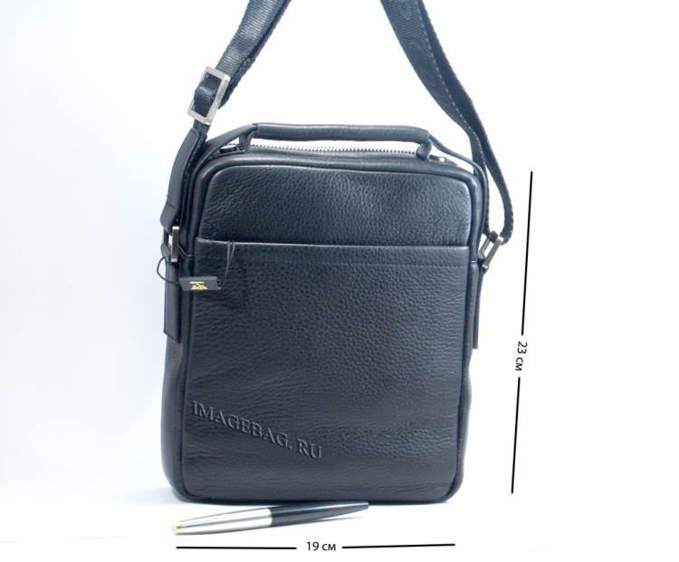 Кожаная сумка с короткой ручкой  IP Collection 9027-3-1