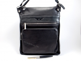 Компактная кожаная сумка IP Collection 1260-4       