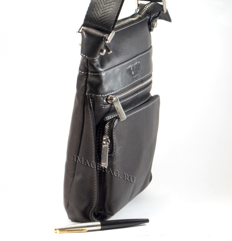 Компактная кожаная сумка  IP Collection 1260-4.2